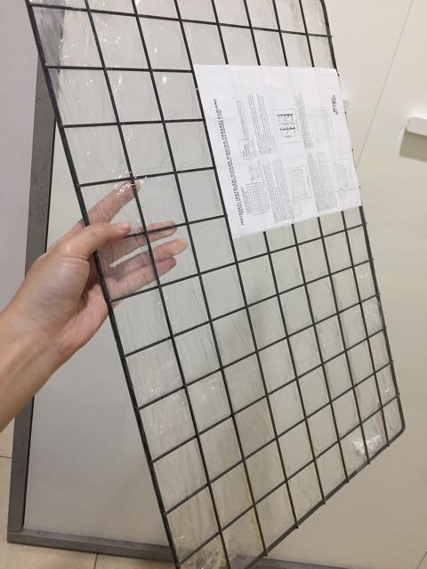 [as] Grid Mesh Wire 35x52 / Hijang / Hiasan Dinding Persegi Panjang