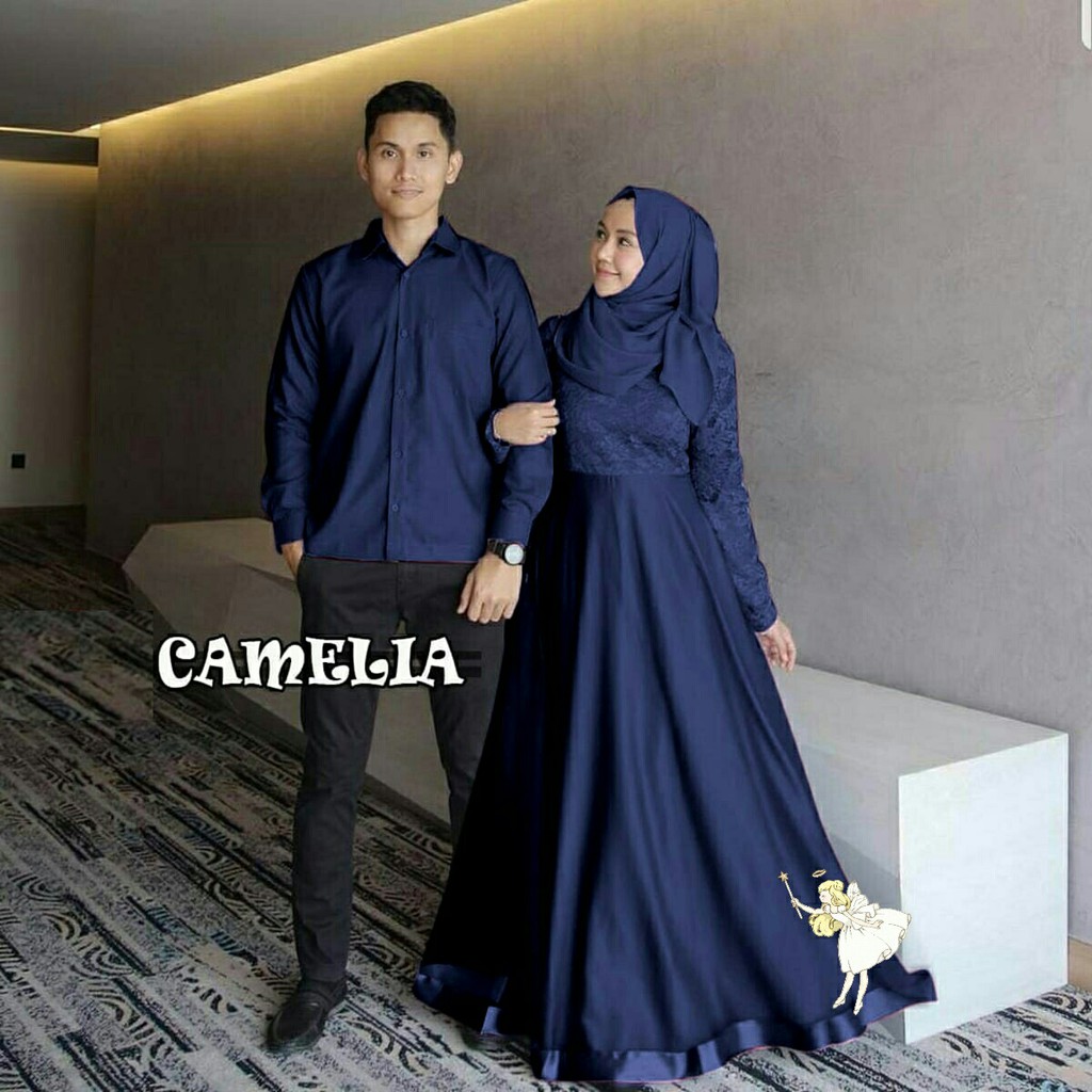 Couple Muslim Melia - Baju pasangan Terbaru