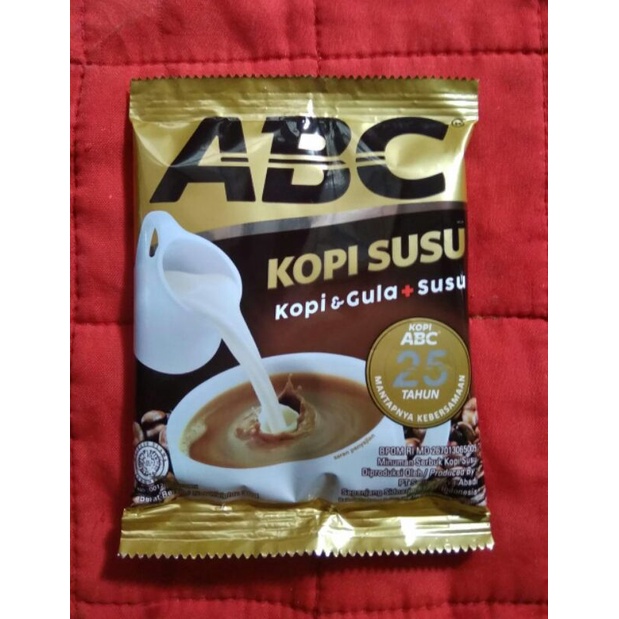 

kopi abc susu per pcs/sachet