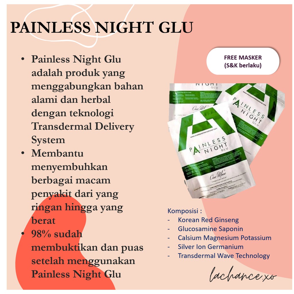 [READY] Koyo Painless Night Glu Turkey OneMore International Footpatch