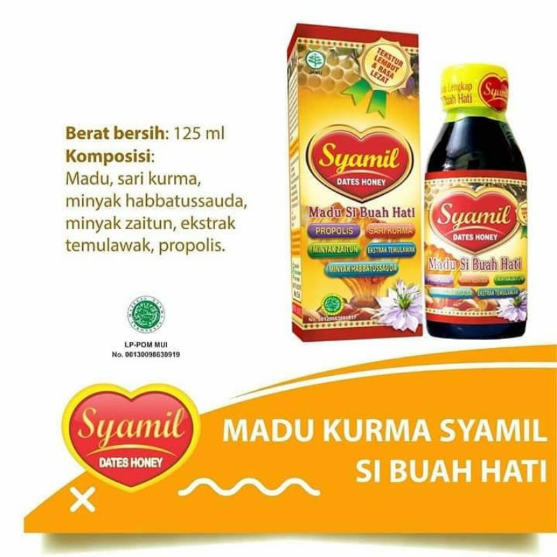 

Syamil - Madu anak syamil | madu kurma plus - 125ml