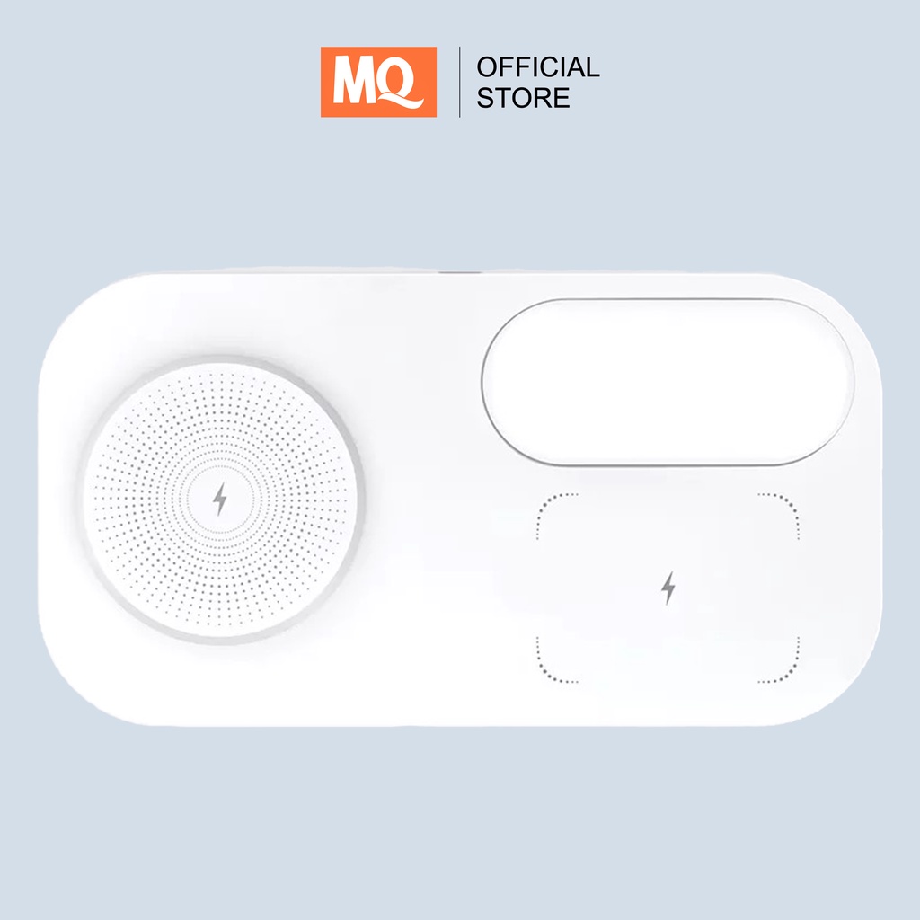 MQ Wireless Charging Night Light 2 in 1 Fast Charging For Universal Smartphone Multifungsi