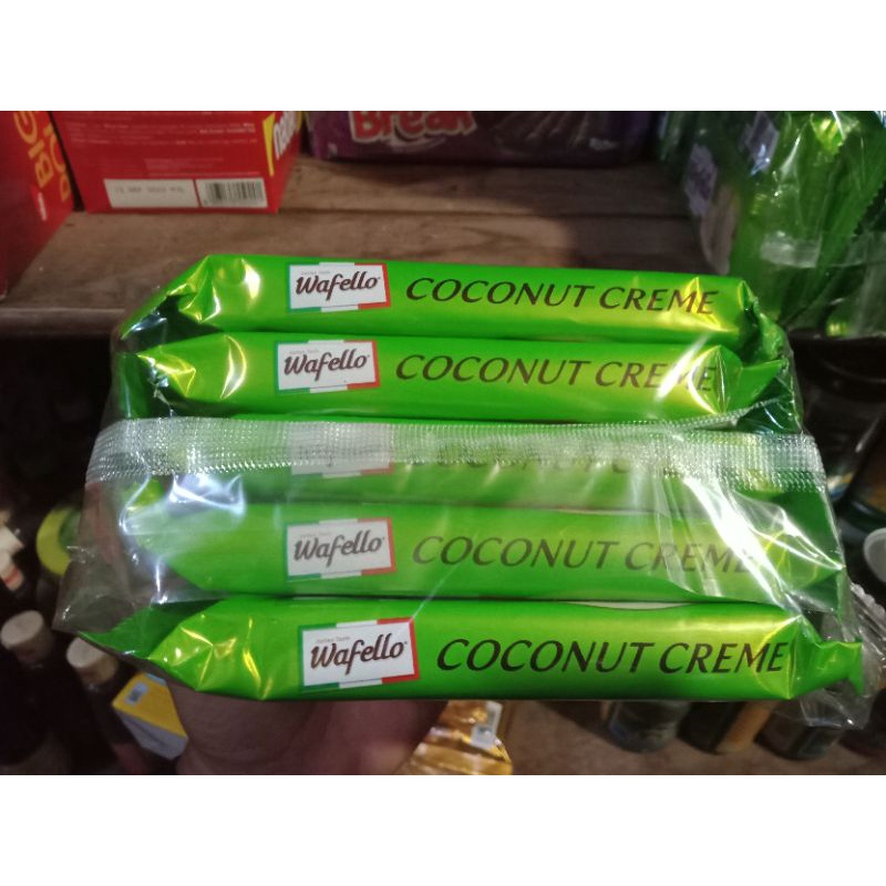 

Wafer Wafello Rasa Coconut Cream 43gr x 5 Pcs