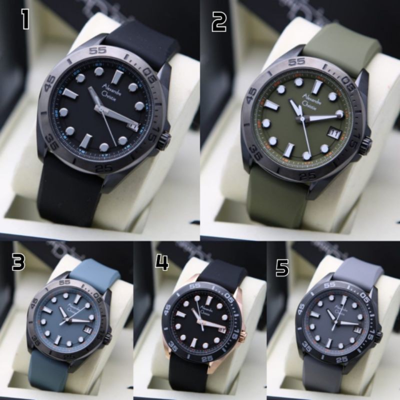 Jam Tangan Pria Alexandre Christie 6580 AC6580 AC 6580 | Original