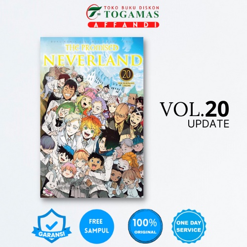 [ UPDATE ] THE PROMISED NEVERLAND VOLUME 1 - 20.END // ANOTHER VOL 1 - 19 // KAIU SHIRAI