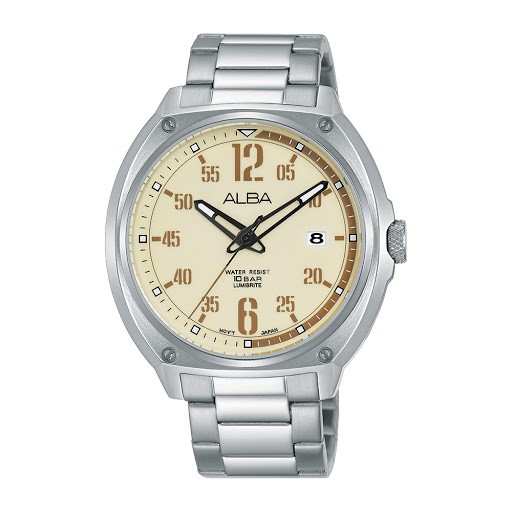 Jam Tangan Alba Pria AS9J35 AS9J35X1 Original Bergaransi Resmi 1 Tahun