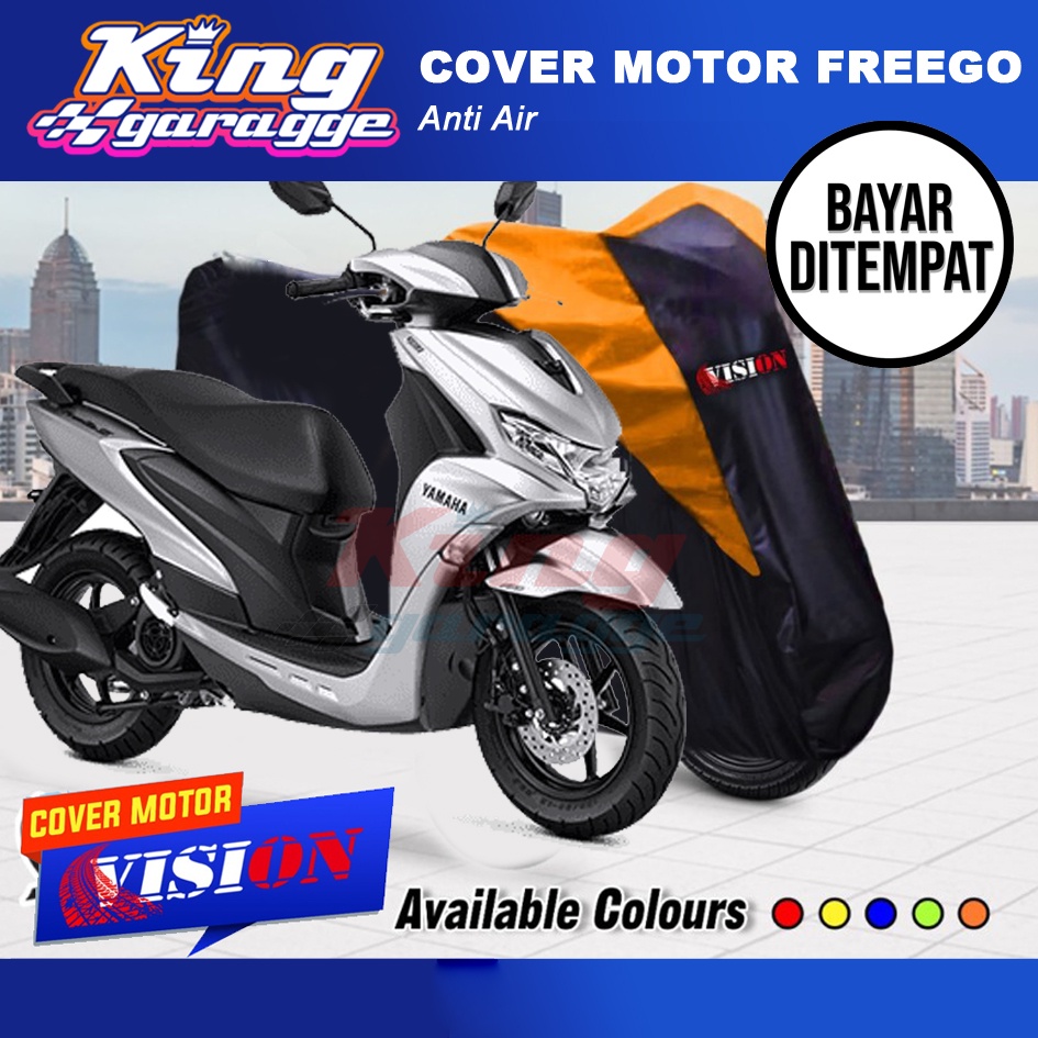 Cover Motor Freego/ Selimut Yamaha Freego /Jas Motor Freego Berkualitas /Sarung Motor Freego / Mante