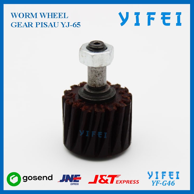 GEAR GIGI NANAS MESIN POTONG YJ-65/WORM WHEEL MESIN POTONG YF-G46