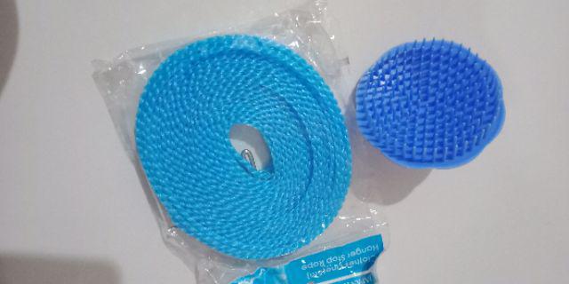 Tali Jemuran Gantungan Pakaian Baju Dan Celana 5 Meter Anti Geser