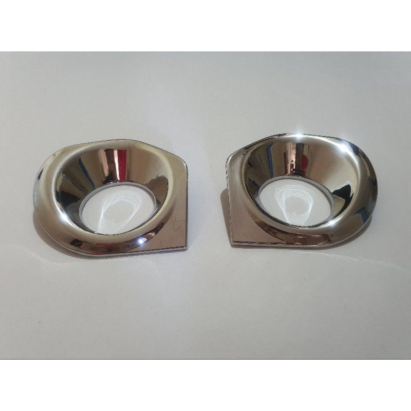 RING FOGLAMP VARIASI AVANZA VELOZ 2019 CROM SET KANAN KIRI SISTEM TEMPEL