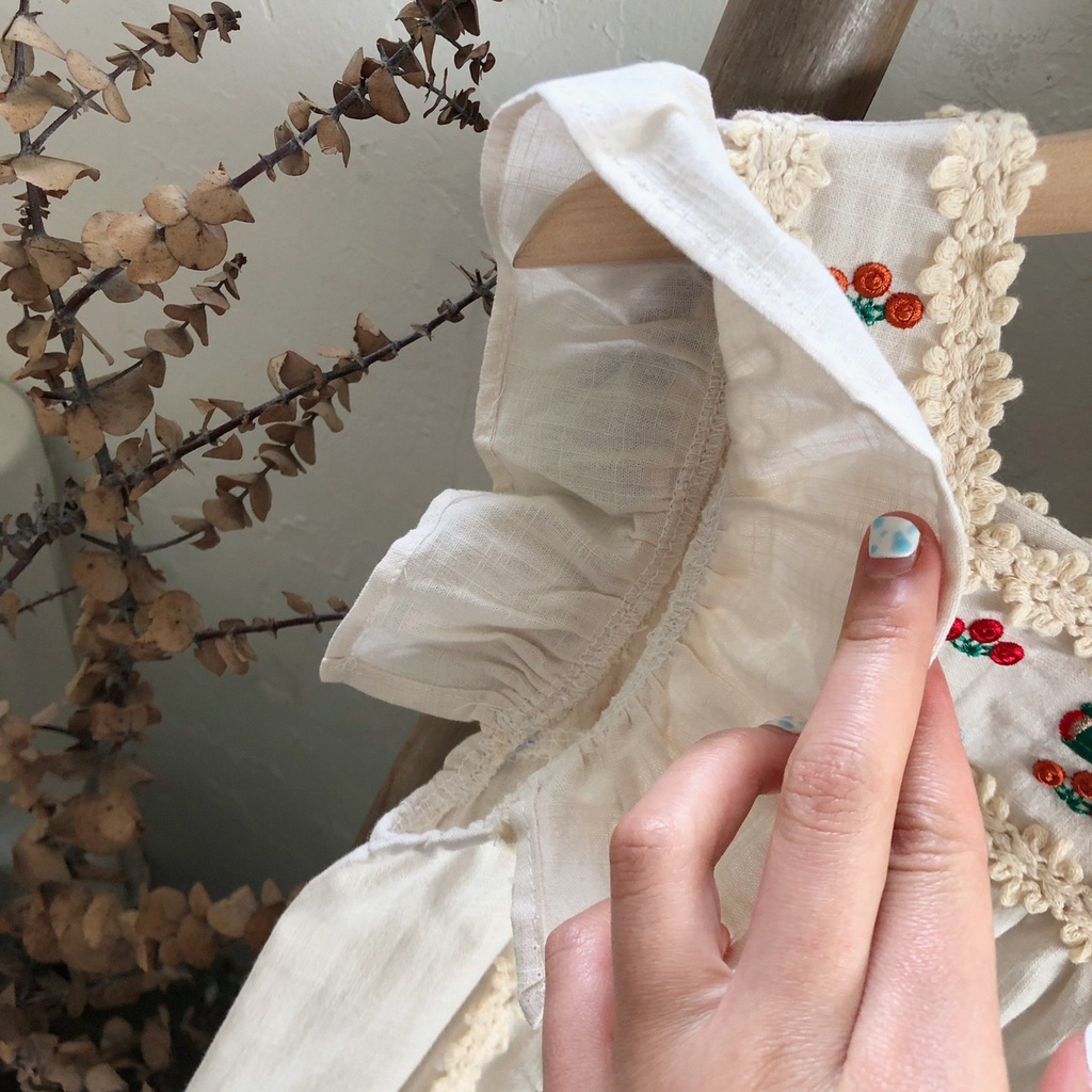 2-6thn | DRESS ANAK KOREA PESTA ELEGAN FORMAL PEREMPUAN MDD MG