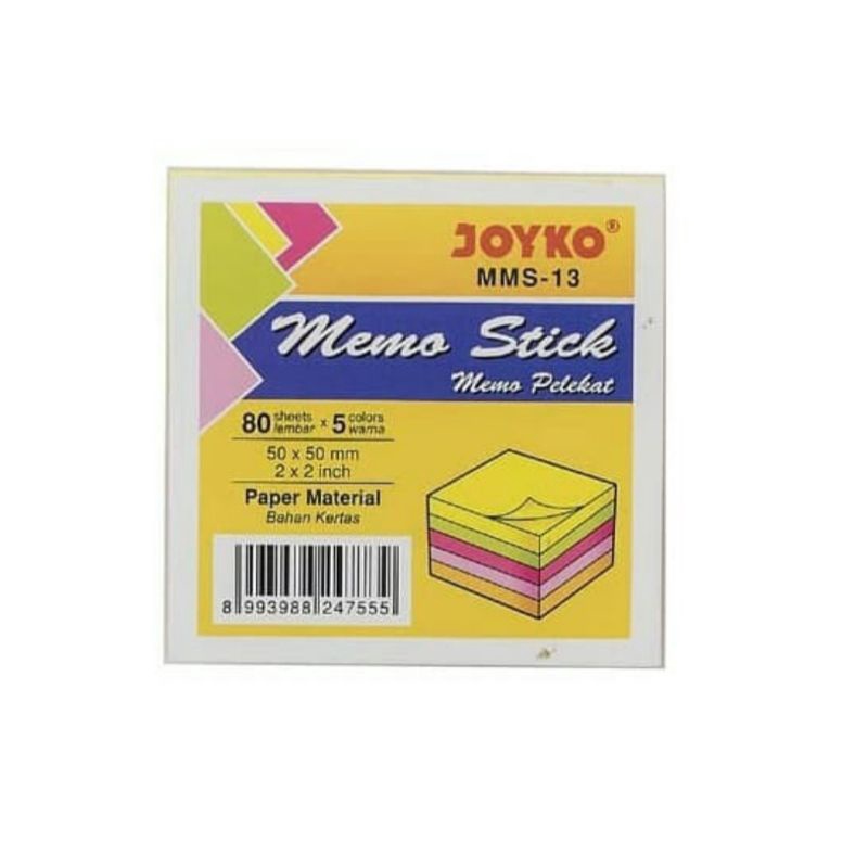 

memo stick/post it 5x5