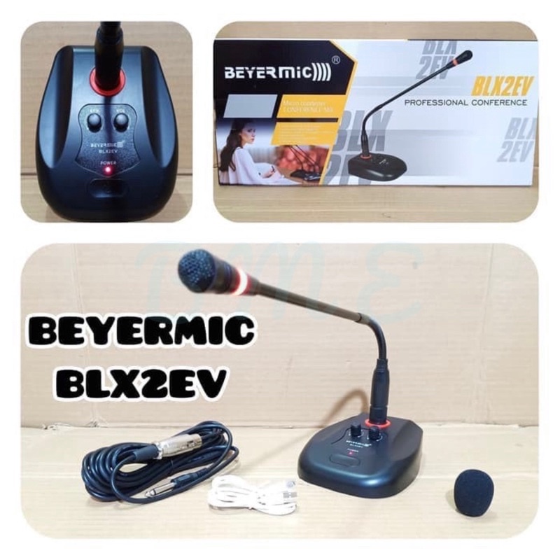 Beyermic BLX2EV Mic Meja Kabel Microphone Conference
