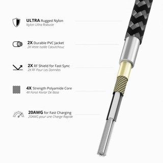 NOMAD Ultra Rugged 100   W USB-C Cable Type C 1M iPad Pro