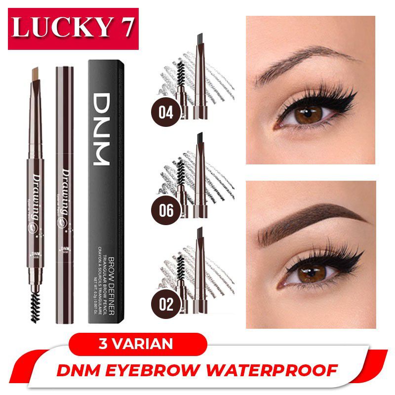 BISA COD- DNM Eyebrow Definer Pensil Alis Waterproof dan Tahan Lama - Pensil Alis