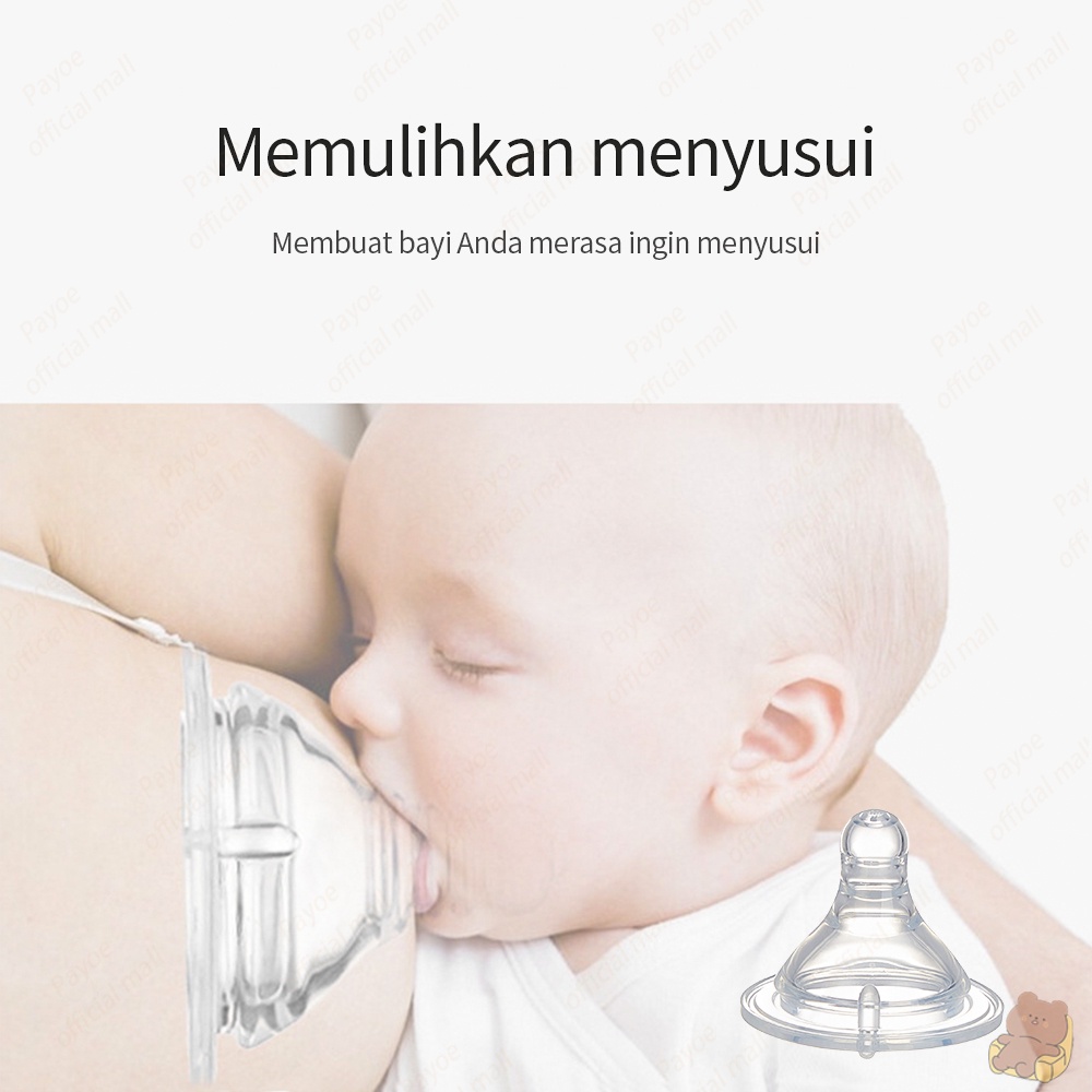 Payoe 5cm Pigeon dot bayi empeng bayi silikon dot bayi wide neck 5cm-2