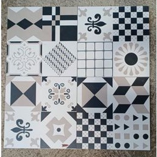 Jual Lantai Keramik/Roman Granit dVivo Ombra/Ubin Hitam Putih/Keramik