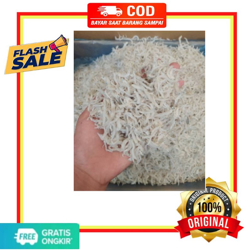 

[ COD ] IKAN TERI NASI MEDAN TANPA PENGAWET GRADE TOGE TAWAR 500 gr