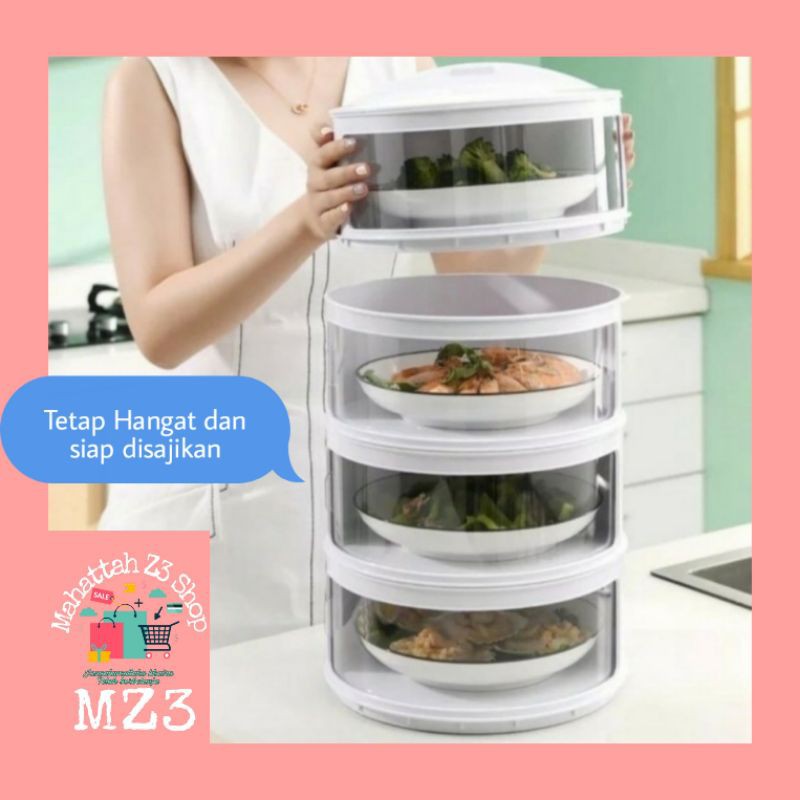 RANTANGAN 4 SUSUN /RANTANG SUSUN/TUDUNG SAJI SUSUN /TEMPAT MAKAN SUSUN TETAP HANGAT
