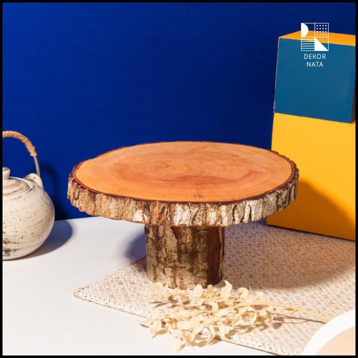 Wooden Cake Stand / Tatakan Kue Kayu / Display Kayu