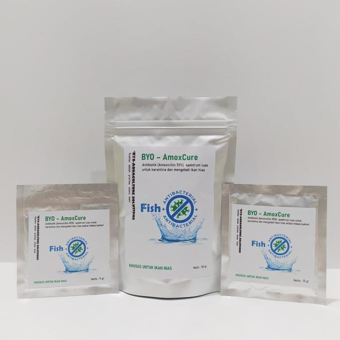 

Obat Antibakteri / Antibiotik Ikan Koi & lainnya - BYO-AmoxCure 100 gr