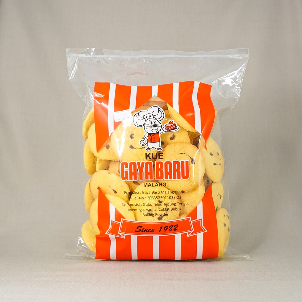 

Bolu Kering Senyum Gaya Baru (500 gram)