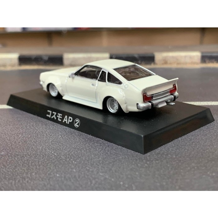 Aoshima 1/64 Grachan Best Vol 2 Mazda Cosmo AP Putih