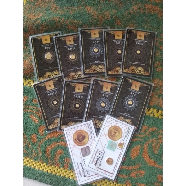 MINIGOLD 0,5GRAM Harga BUYBACK