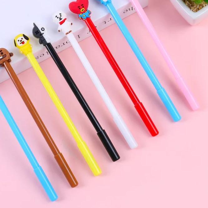 

⚡COD⚡ ( 1 LUSIN 12 BIJI ) PULPEN GEL BTS BT21 / PULPEN BTS BT21 KPOP / PULPEN KARAKTER BT21 BTS produck terbaik