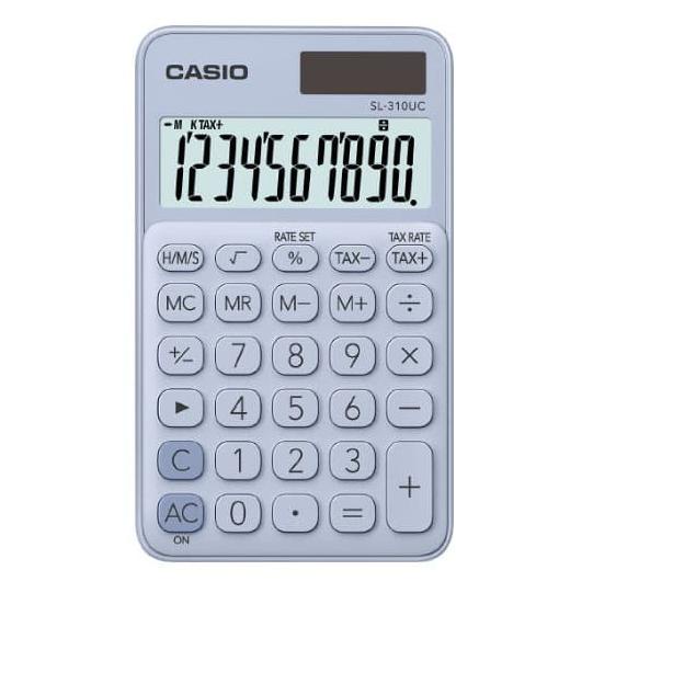 

➭ CASIO Colorful Calculator SL-310UC-Light Blue ♟