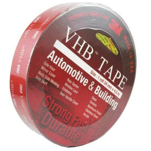 

Dijual Murah ➾ 3M DOUBLE TAPE VHB 24 MM x 4.5M 38➔ (Produk Keren)