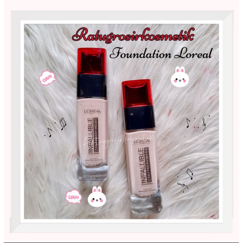 [ECER] FOUNDATION L'OREAL / LOREAL INFALLIBLE 24H NO.8901