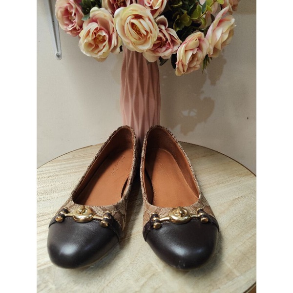 Coach flat shoes