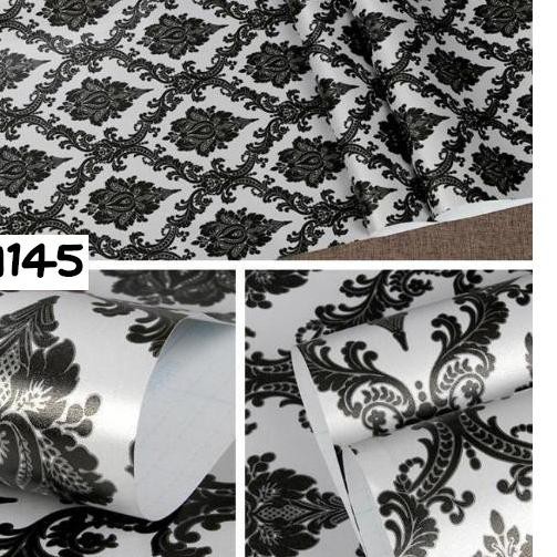 ™ [ ] WALLPAPER STIKER DINDING GH027 GH028 GH031 UKURAN 45CMX10M SURABAYA ➬