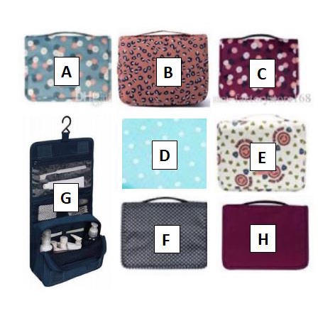 Tas Travel Bag Travelling Cosmetic Organizer Pouch Tas Monopoly Bag Polos Serbaguna