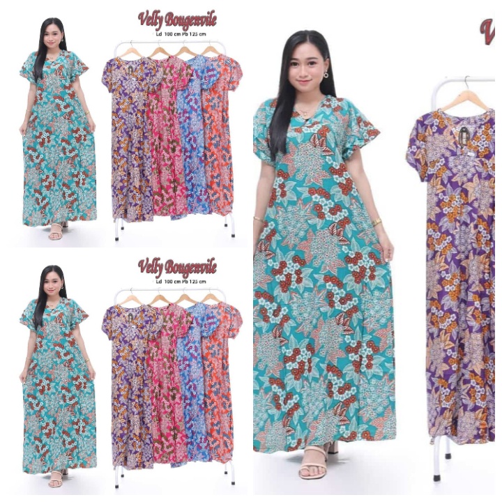 DASTER VELLY KUPU KUPU BUGENVILLE ELMO || DASTER LONGDRES VELLY KUPU || DASTER VELLY BEST SELLER