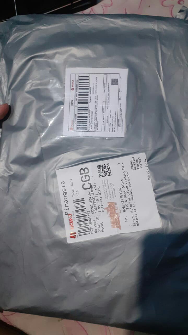 Kemeja Batik Pria Lengan Panjang Bl76 Katun Motif Modern Dixmont Semi Slimfit