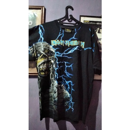 T-shirt Kaos Iron Maiden Original / Second / Preloved