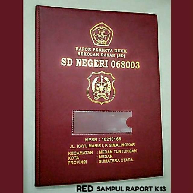 Jual SAMPUL/MAP RAPORT K13 SMP GOOD QUALITY Indonesia|Shopee Indonesia