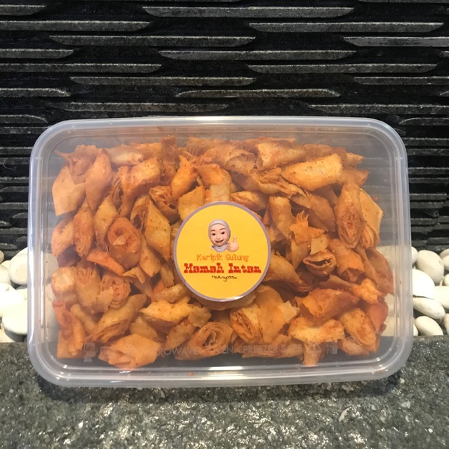 

Keripik gulung homemade