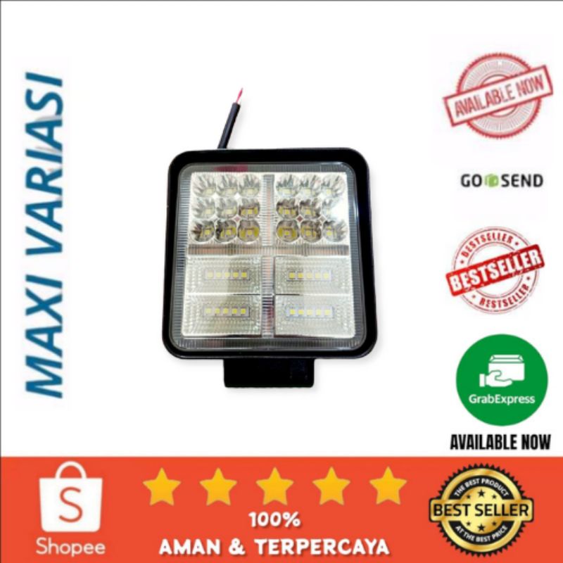 Foglamp Lampu Sorot Kotak 38 Led SIFCO