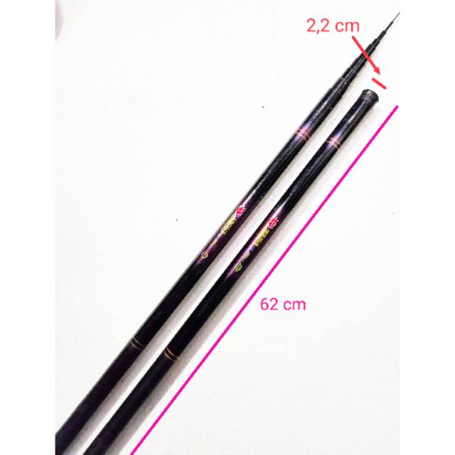 Joran Pancing Tegek Fiber AIWA AMAZON 540 cm Walesan Tangkai Mancing