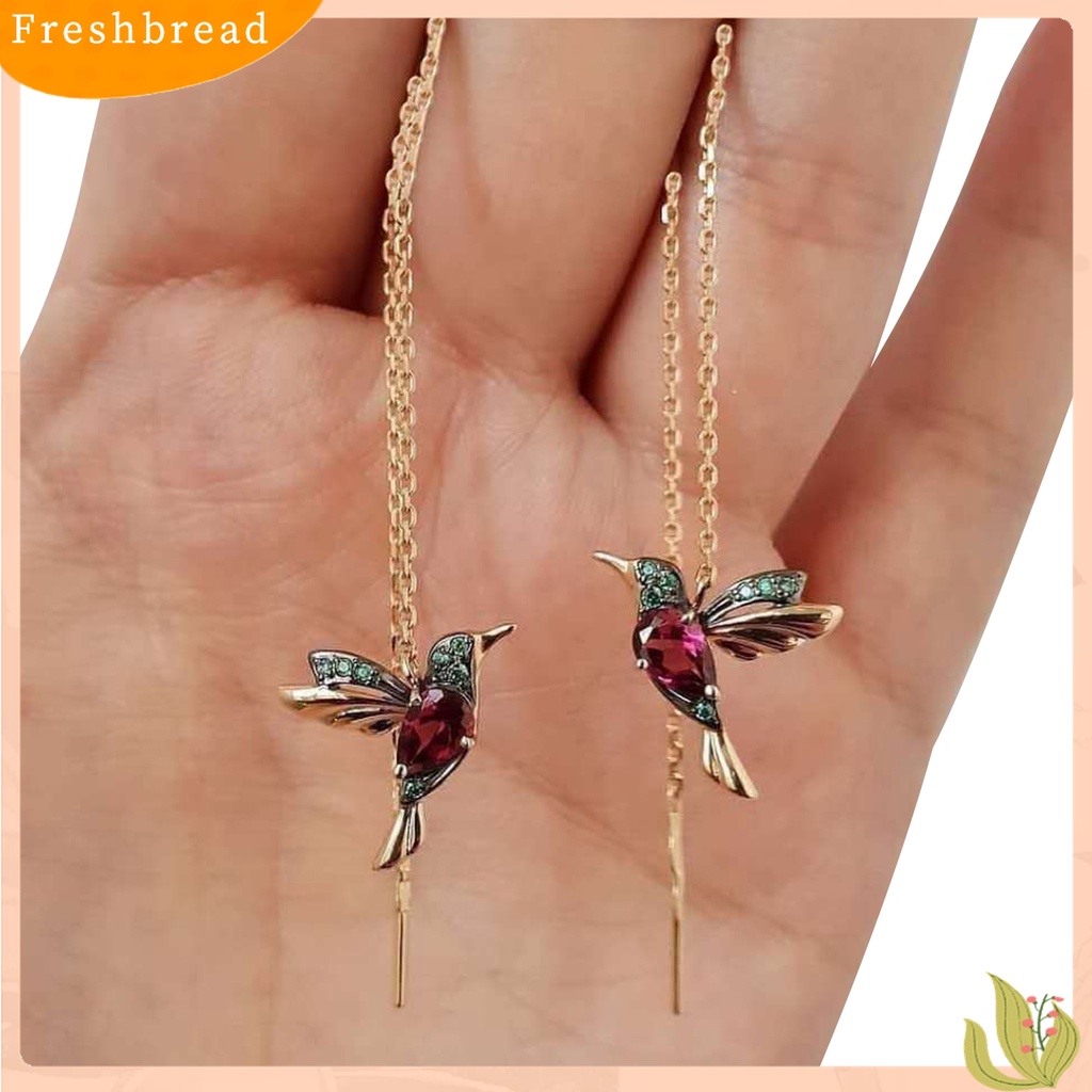 Terlaris Women Fashionable Bird Design Drop Dangle Earrings Wedding Party Jewelry Gift