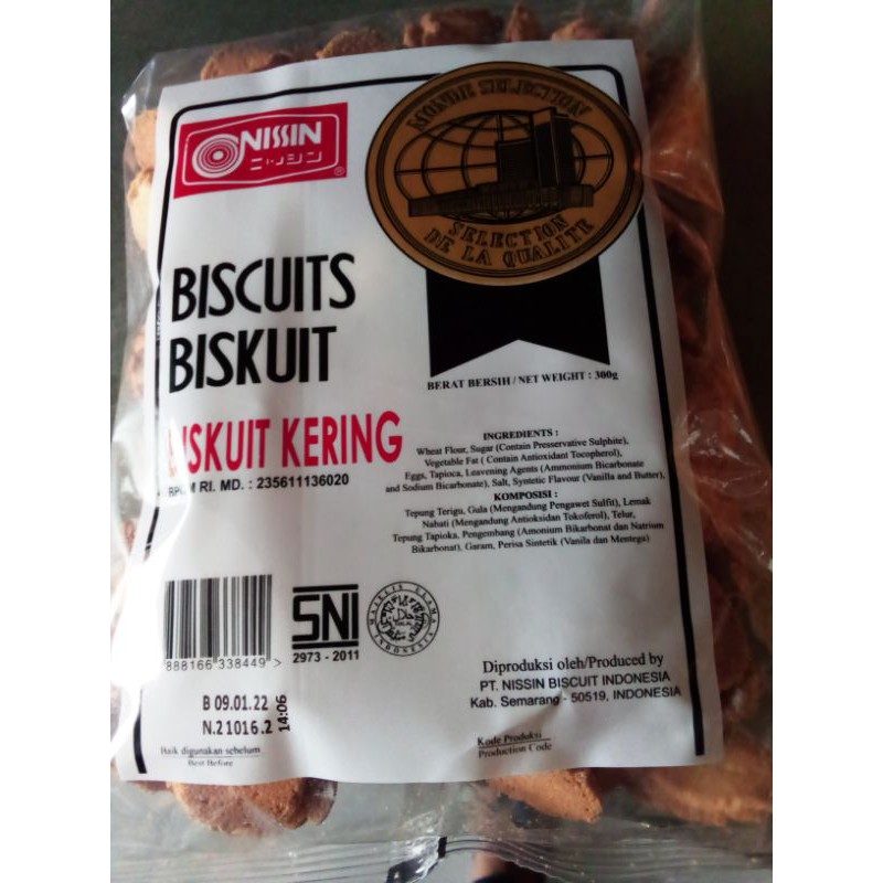 

Biscuit Nissin 300 gr