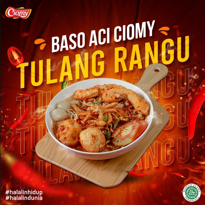 

Ciomy Bakso Aci Tulang Rangu