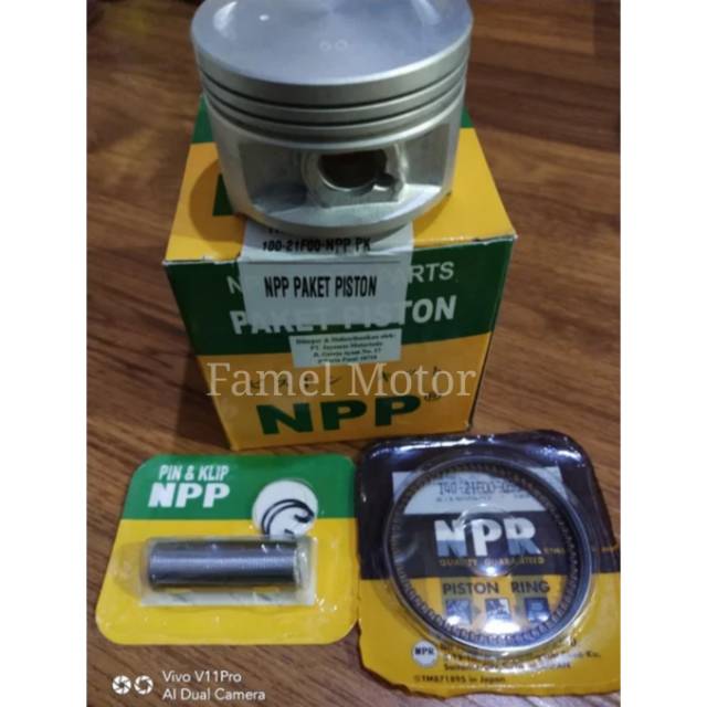 Jual PISTON KIT THUNDER 125 OS STD 25 50 75 100 125 150 175 200 NPP