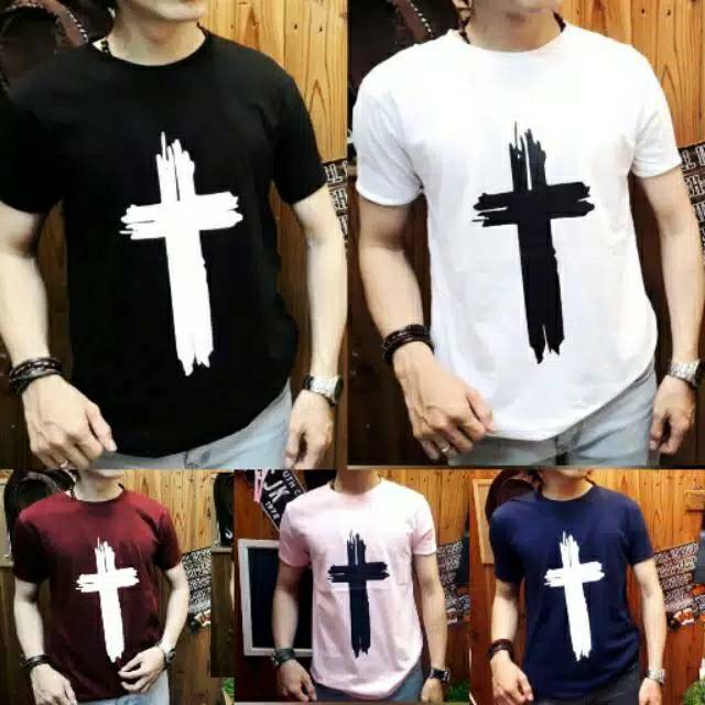  Baju Kaos Gambar Salib  Desain Kaos  Menarik