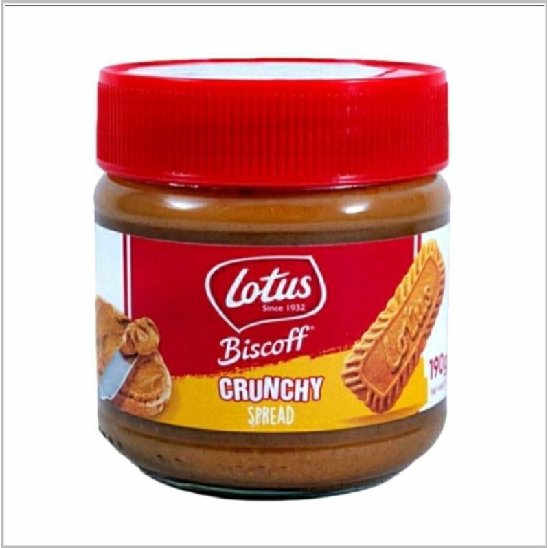 BISCOFF LOTUS Selai Biscoff CRUNCHY Spread 190 ml