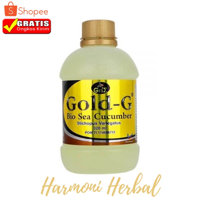 Jelly Gamat Bio Gold G 320ml Original Asli 100%