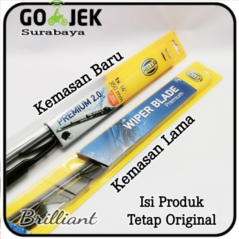 Wiper / Kipas Kaca Mobil - HELLA Original - Harga satuan